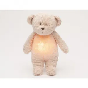 Moonie Bear 2.0 Organic Rose uspávačik s melódiou 1 ks
