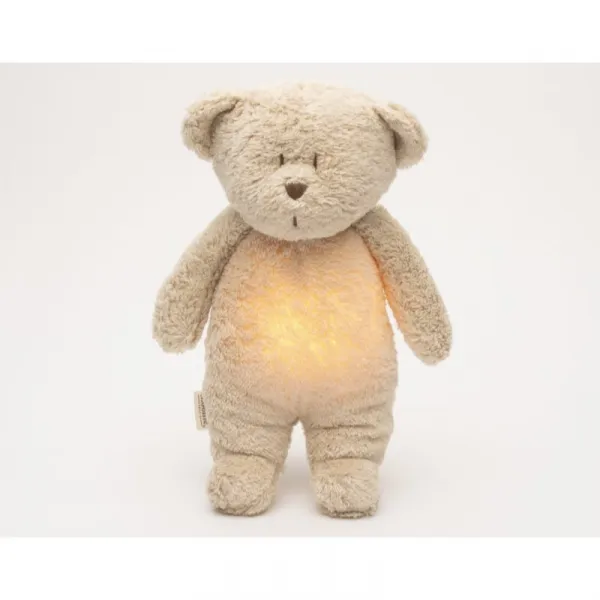 Moonie Bear 2.0 Organic Sand uspávačik s melódiou 1 ks