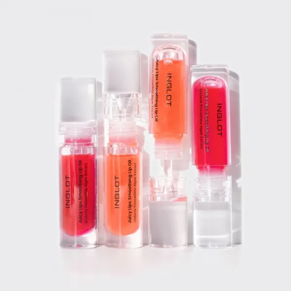 Inglot Juicy Lips Smoothing Lip Oil hydratačný olej na pery odtieň Wild Strawberry 4 ml