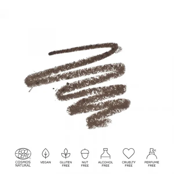 MÁDARA The Brow Pencil ceruzka na obočie odtieň #1 Dark Brown ​ 1 g