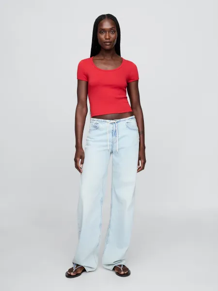 GAP Crop T-shirt Americana - Women's