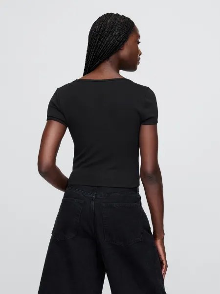 GAP Crop T-shirt Americana - Women's