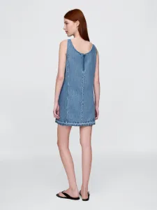GAP Denim mini dress UltraSoft Americana - Women's