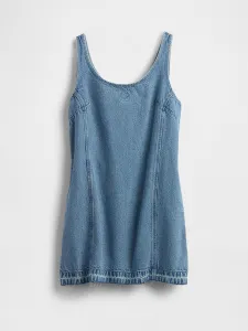 GAP Denim mini dress UltraSoft Americana - Women's