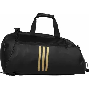 adidas 2IN1 BAG PU COMBAT SPORTS S Športová taška, čierna, veľkosť