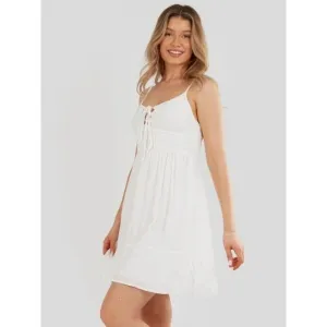 Dámske šaty FUNDANGO Sarah Mono Dress-100-white