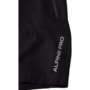 ALPINE PRO OPEFA Dámske šortky, čierna, veľkosť