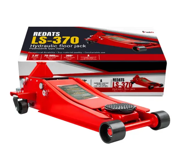 REDATS LS-370 – nízkoprofilový hydraulický pojazdný zdvihák 2,5T