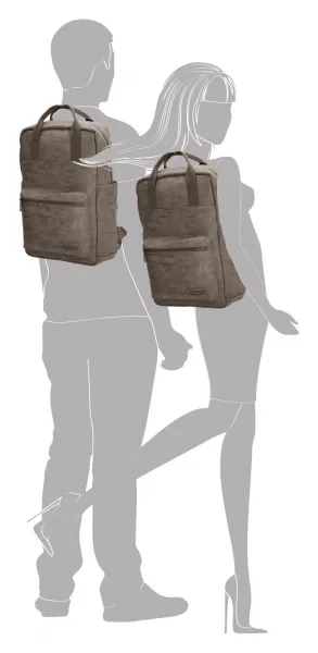 Batoh na notebook Enrico Benetti Rotterdam Notebook Backpack 13" Medium Taupe