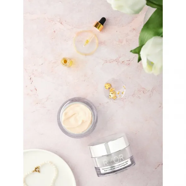 RYOR Argan Care with Gold nočný krém so zlatom a argánovým olejom 50 ml
