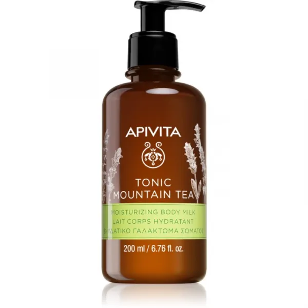 Apivita Tonic Mountain Tea Moisturizing Body Milk hydratačné telové mlieko 200 ml
