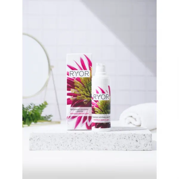 RYOR Intenzivní Péče rozjasňujúci očný krém s peptidmi 30 ml