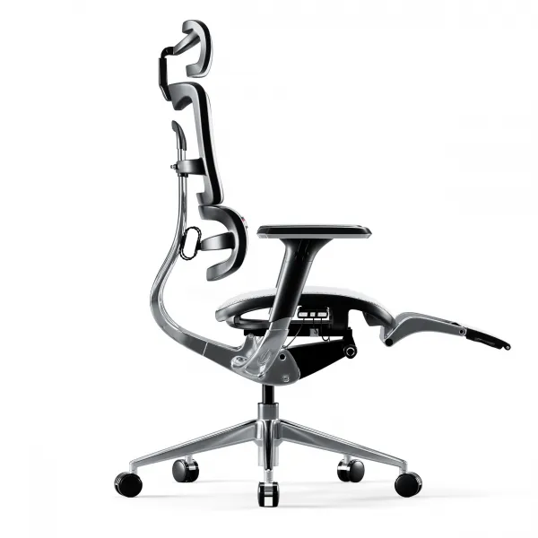 Ergonomické kreslo Diablo V-Master, čierno-biele