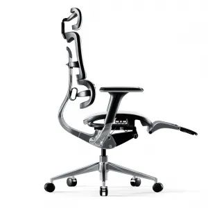 Ergonomické kreslo Diablo V-Master, čierno-biele