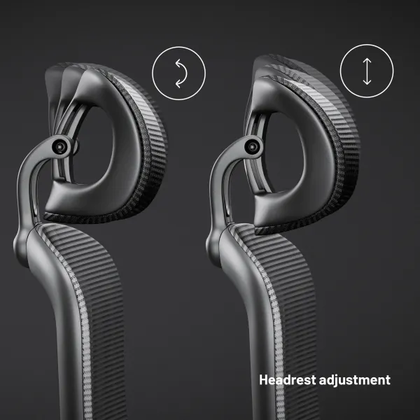 Ergonomická kancelárska stolička Diablo V-Light, sivá
