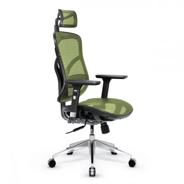 Ergonomické kreslo Diablo V-Basic, čierno-zelené