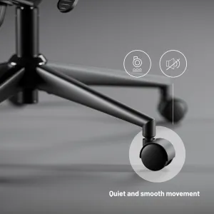 Ergonomická kancelárska stolička Diablo V-Light, sivá