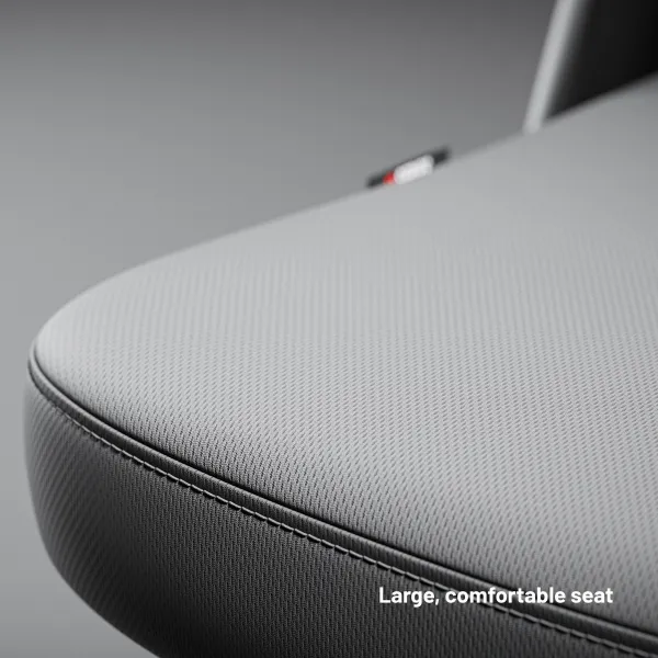 Ergonomická kancelárska stolička Diablo V-Light, sivá