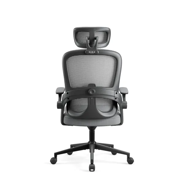 Ergonomická kancelárska stolička Diablo V-Light, sivá