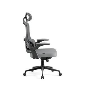 Ergonomická kancelárska stolička Diablo V-Light, sivá