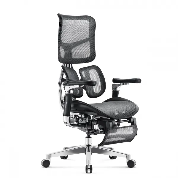 Ergonomické kancelárske kreslo V-Kinetic, čierne