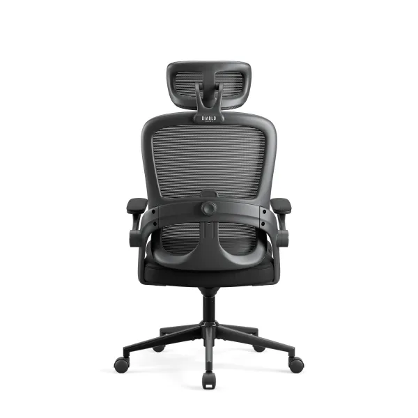 Ergonomická kancelárska stolička Diablo V-Light, čierna