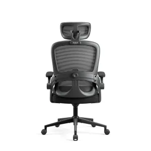 Ergonomická kancelárska stolička Diablo V-Light, čierna