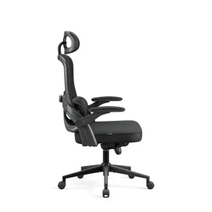 Ergonomická kancelárska stolička Diablo V-Light, čierna
