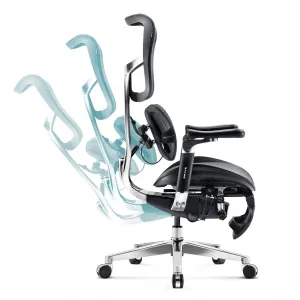 Ergonomické kancelárske kreslo V-Kinetic, čierne