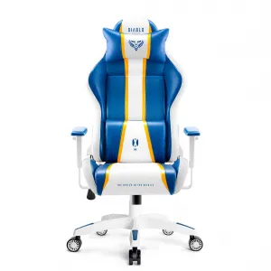 Otočné kreslo King Diablo X-One 2.0 aqua blue