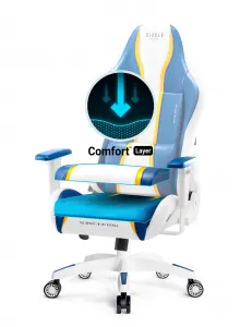 Otočné kreslo Normal Diablo X-One 2.0 aqua blue