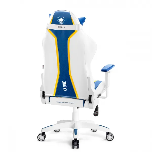 Otočné kreslo King Diablo X-One 2.0 aqua blue
