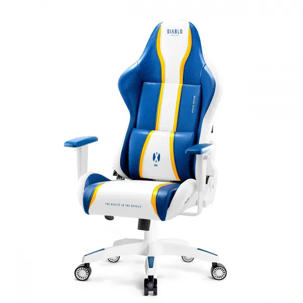 Otočné kreslo King Diablo X-One 2.0 aqua blue