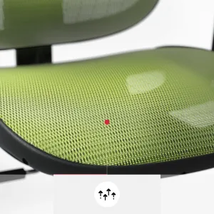 Ergonomické kreslo Diablo V-Basic, čierno-zelené