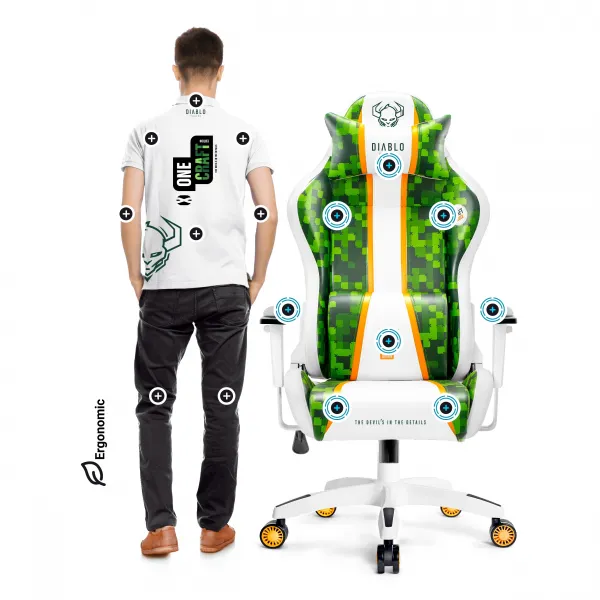 Otočné kreslo King Diablo X-One 2.0 craft