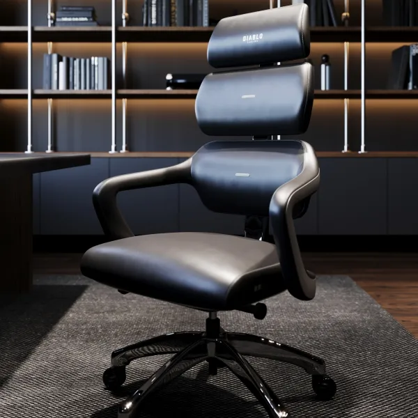 Kancelárske kreslo Diablo V-Modular, Carbon Black