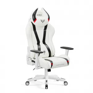 Otočné kreslo Normal Diablo X-Horn 2.0 biely/čierna