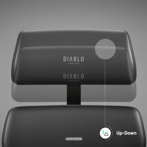 Kancelárske kreslo Diablo V-Modular, Carbon Black