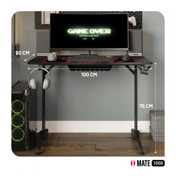 Malý herný stôl Diablo X-Mate 1000