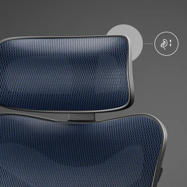 Ergonomické kreslo Diablo V-Commander: Čierno-Modré