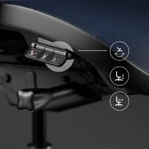 Ergonomické kreslo Diablo V-Commander: Čierno-Modré