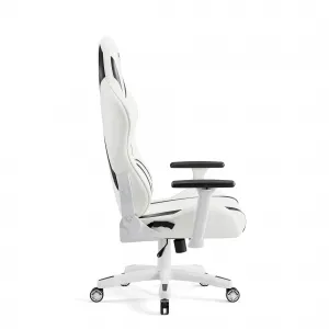 Otočné kreslo Normal Diablo X-Horn 2.0 biely/čierna