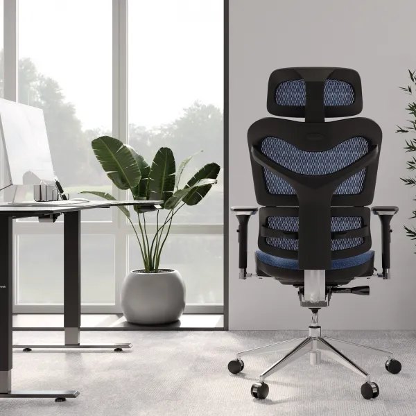 Ergonomické kreslo Diablo V-Commander: Čierno-Modré
