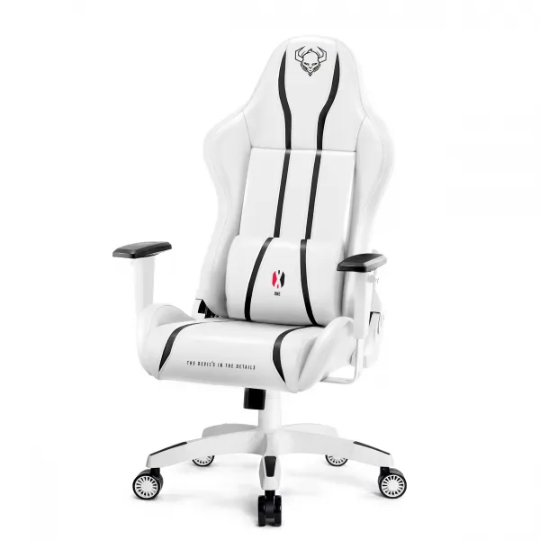 Otočné kreslo King Diablo X-One 2.0 biely/čierna