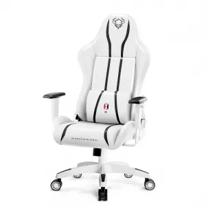 Otočné kreslo King Diablo X-One 2.0 biely/čierna