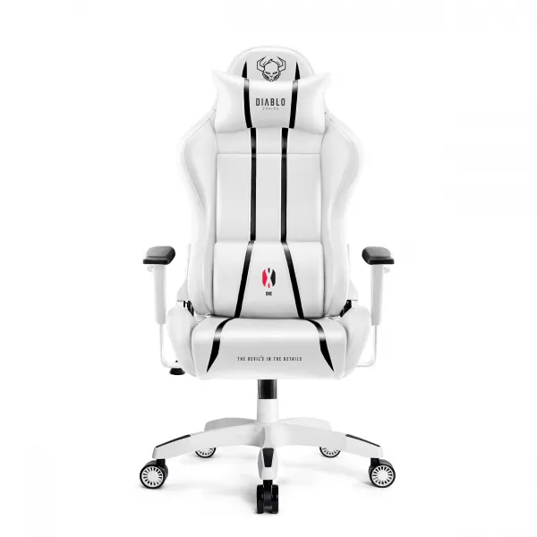 Otočné kreslo Normal Diablo X-One 2.0 biely/čierna