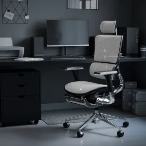 Ergonomické kreslo Diablo V-Master, čierno-biele