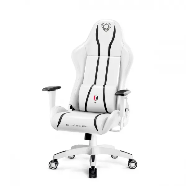 Otočné kreslo Normal Diablo X-One 2.0 biely/čierna