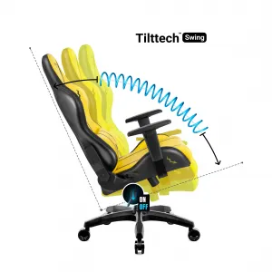 Otočné kreslo Normal Diablo X-One 2.0  electric yellow
