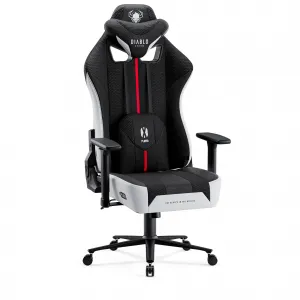 Otočné kreslo King  Diablo X-Player 2.0 biely/čierna